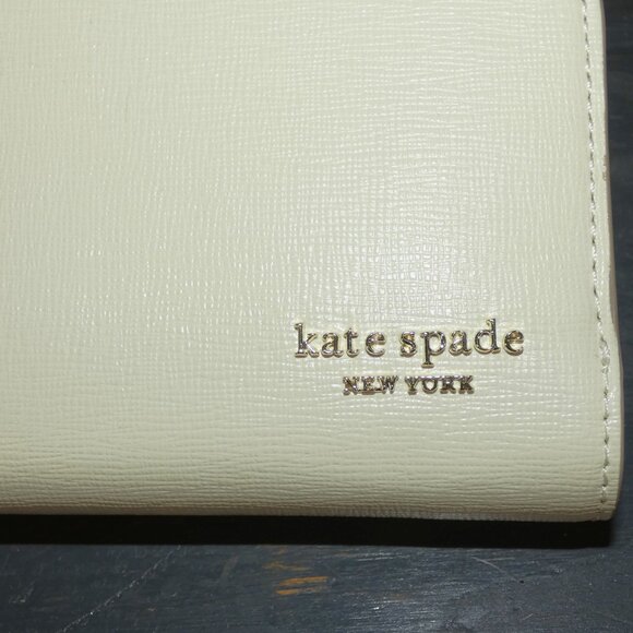 kate spade new york Devin Small Compact Wallet Sweet Cream - Picture 15 of 16